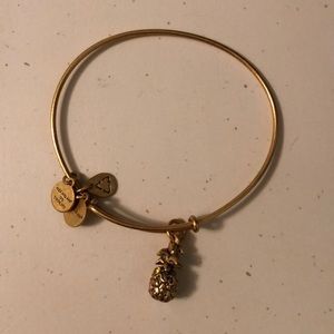 Pineapple Alex and Ani bracelet